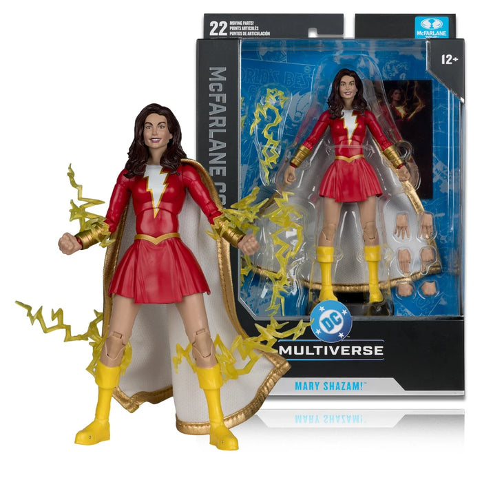 Mcfarlane Dc Collector Edition: Mary Shazam 7 Pulgadas
