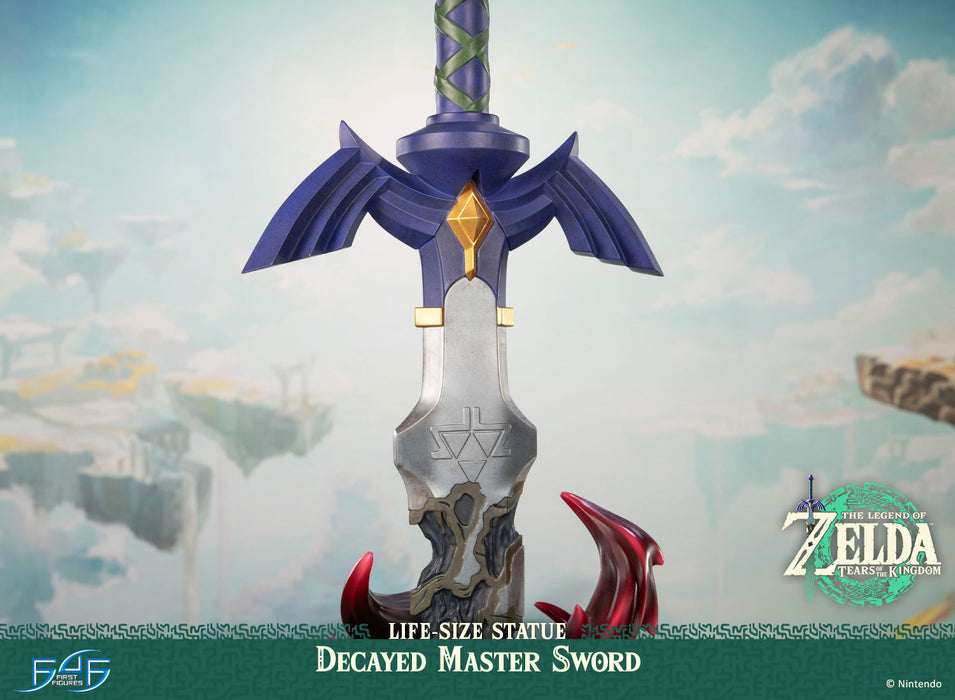 First 4 Figures: The Legend of Zelda Tears of the Kingdom - Espada Maestra Deteriorada 28 Pulgadas