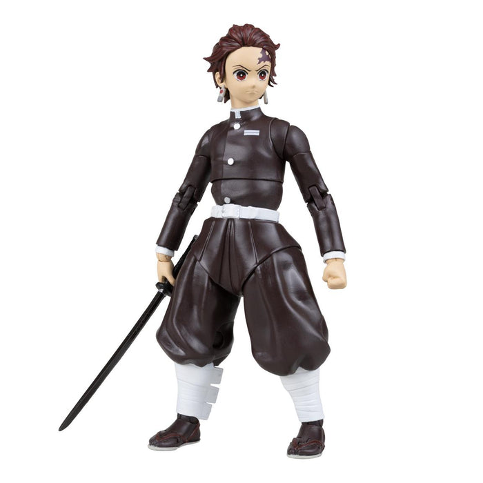 Mcfarlane Demon Slayer Season 3: Tanjiro Demon Slayer Corps Uniform 7 Pulgadas