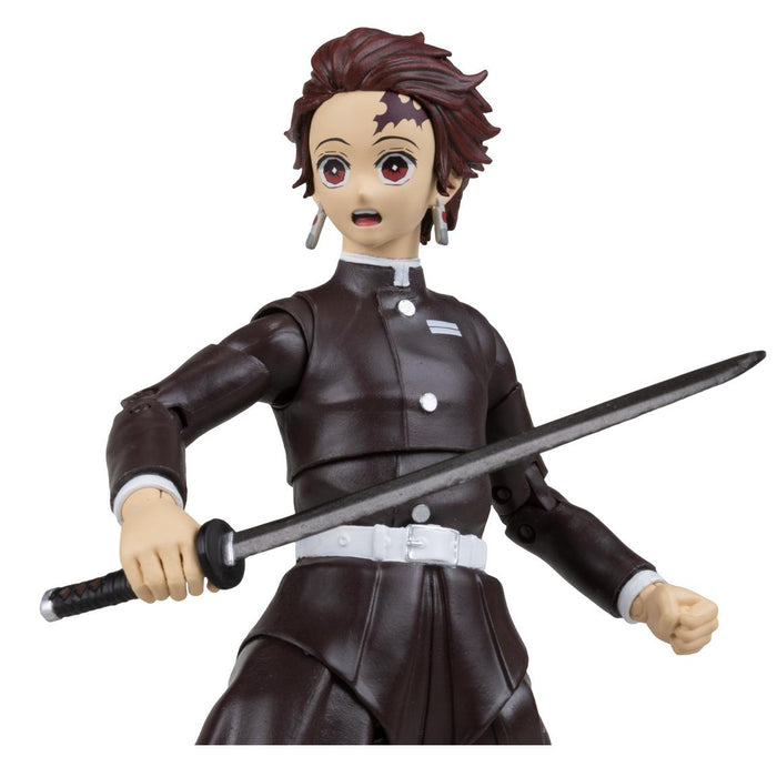 Mcfarlane Demon Slayer Season 3: Tanjiro Demon Slayer Corps Uniform 7 Pulgadas