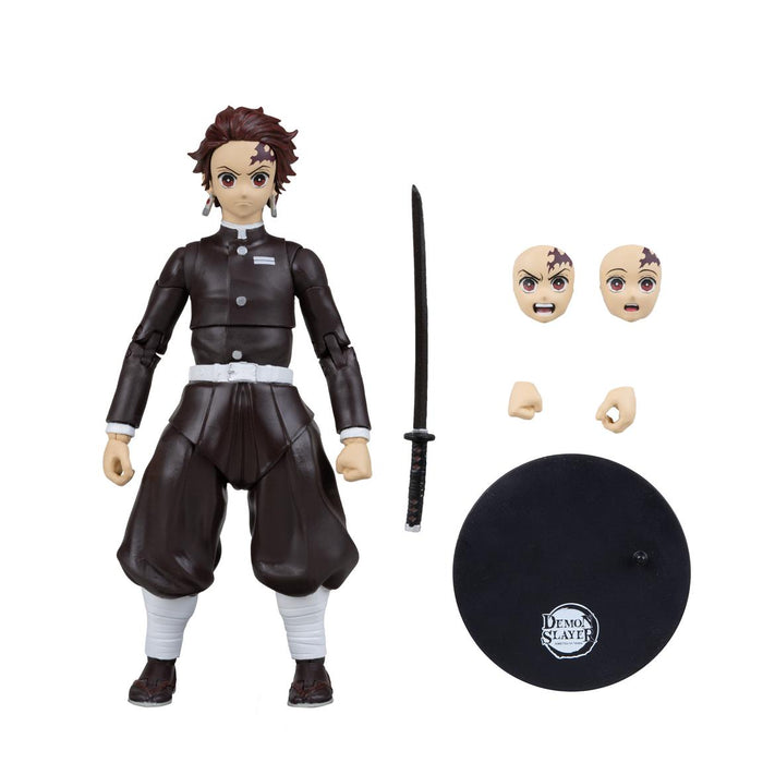 Mcfarlane Demon Slayer Season 3: Tanjiro Demon Slayer Corps Uniform 7 Pulgadas