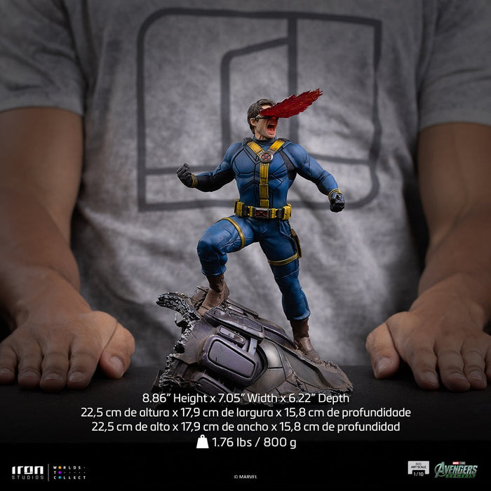 Iron Studios: Avengers Doomsday - Cyclope BDS Escala de Arte 1/10