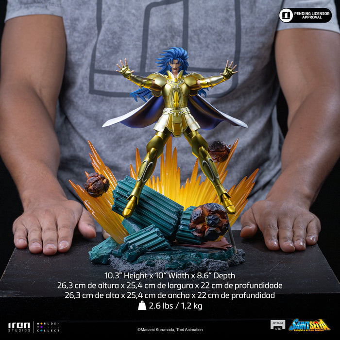 Iron Studios: Saint Seiya - Saga de Gemini Escala de Arte 1/10