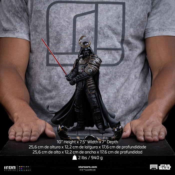 Iron Studios: Star Wars - Darth Vader Concepto Samurai Escala de Arte 1/10