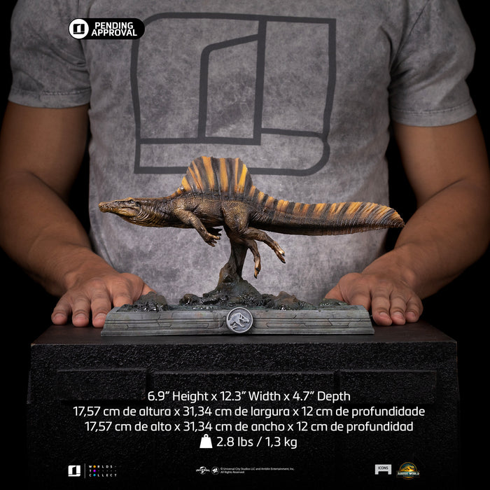 IRON Studios Icons: Jurassic World Rebirth - Spinosaurus Escala De Arte 1/10
