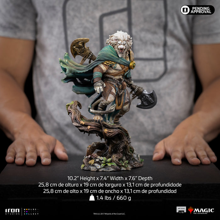IRON Studios: Magic The Gathering - Ajani Goldmane Escala de Arte 1/10