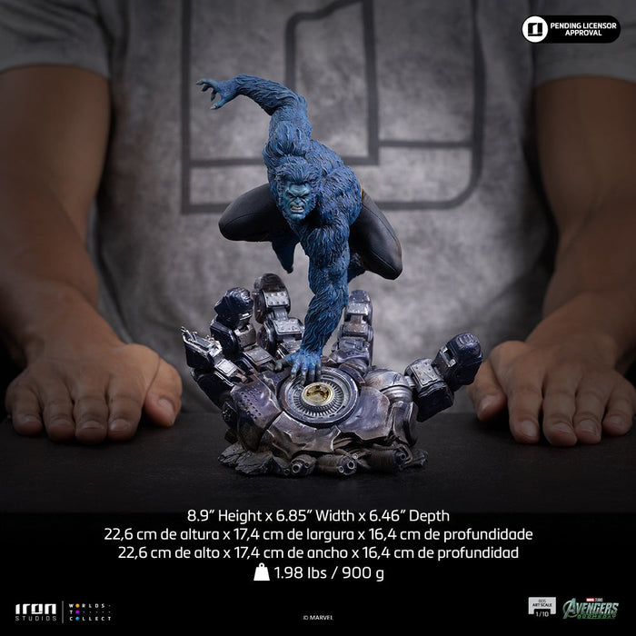 Iron Studios: Avengers Doomsday - Bestia BDS Escala de Arte 1/10