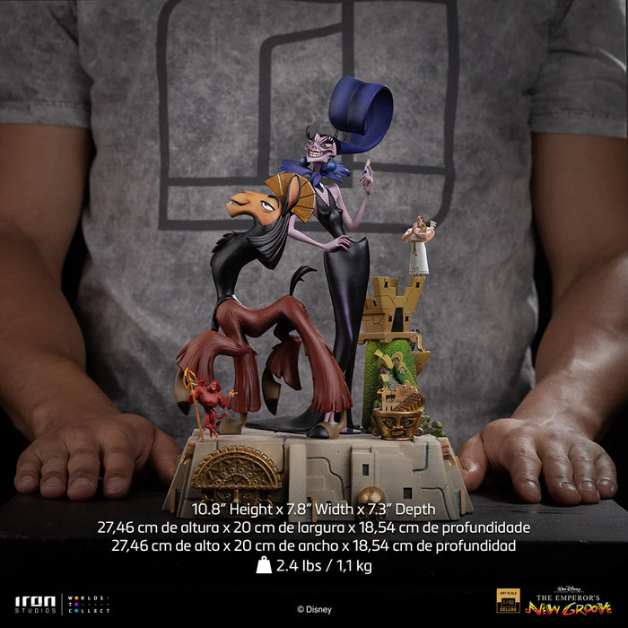 IRON Studios: Las Locuras Del Emperador - Kuzko and Yzma - Escala de Arte 1/10