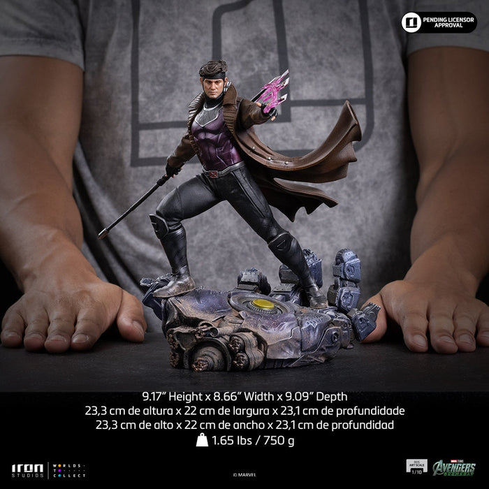 Iron Studios: Avengers Doomsday - Gambito BDS Escala de Arte 1/10