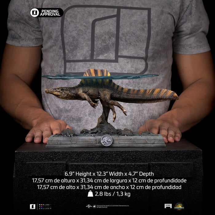 IRON Studios Icons: Jurassic World Rebirth - Spinosaurus Escala De Arte 1/10