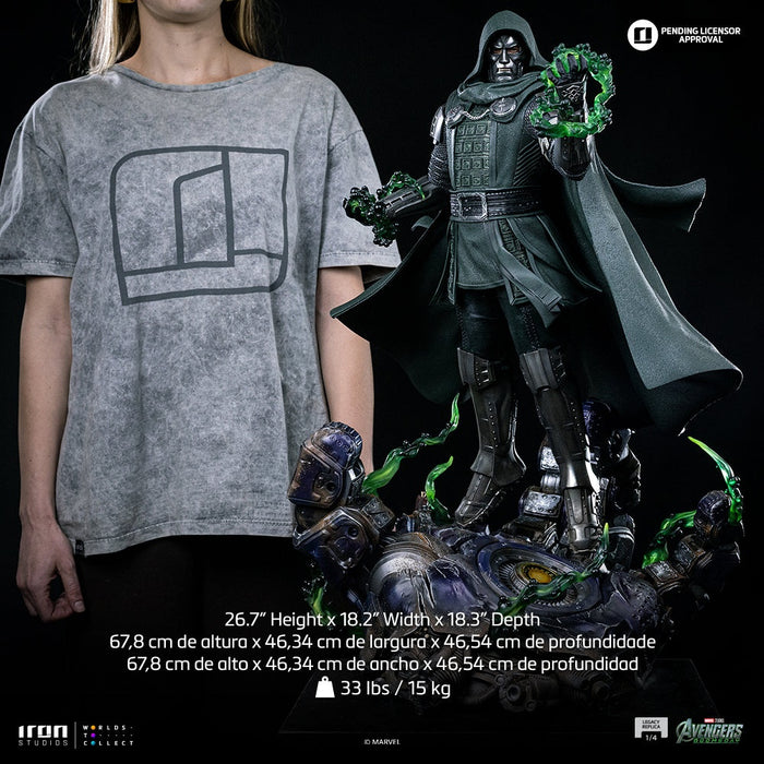 Iron Studios: Avengers Doomsday - Doctor Doom Legacy Replica 1/4