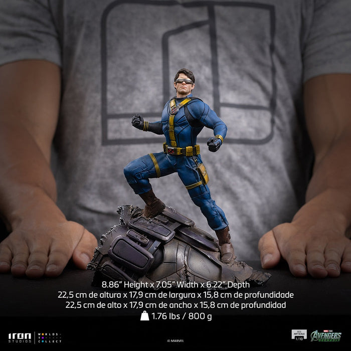 Iron Studios: Avengers Doomsday - Cyclope BDS Escala de Arte 1/10