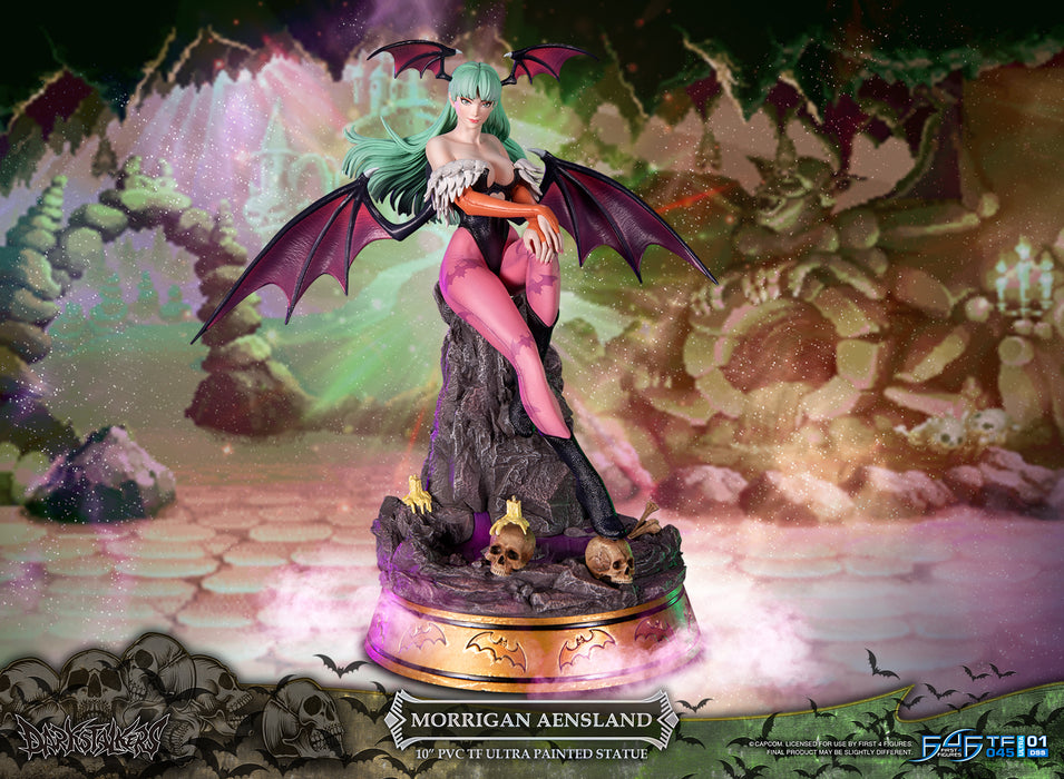 First 4 Figures: Darkstalkers - Morrigan Aensland 10 Pulgadas