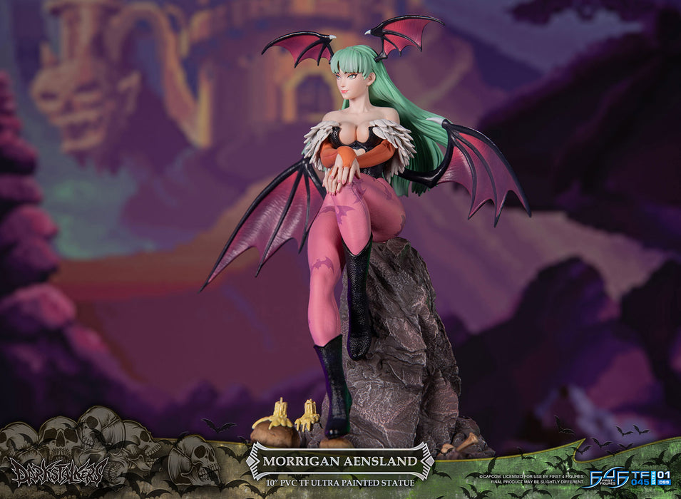 First 4 Figures: Darkstalkers - Morrigan Aensland 10 Pulgadas