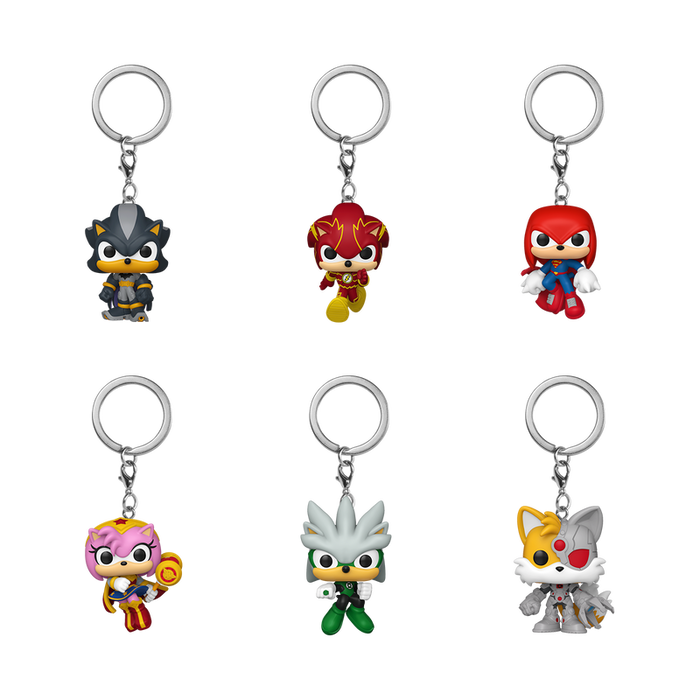 Funko Pop Keychain: Justice League Sonic - UNITARIO