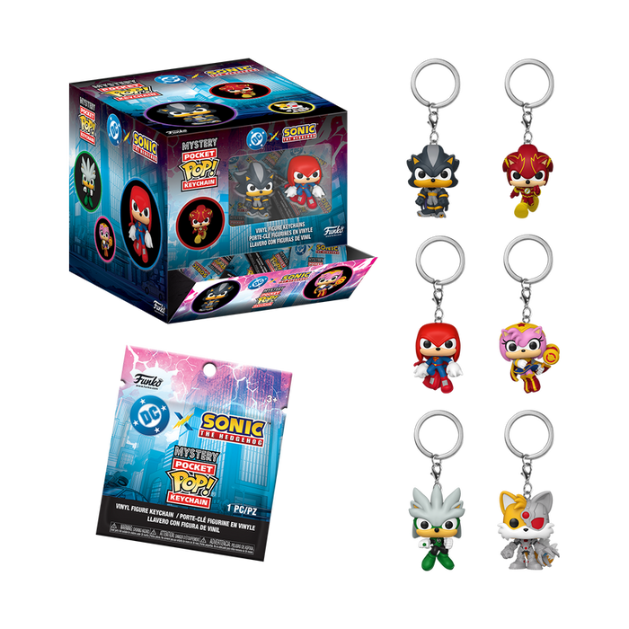 Funko Pop Keychain: Justice League Sonic - UNITARIO