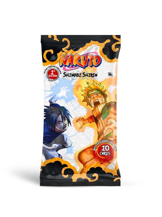 Naruto Mythos TCG: Shinobi Shiren Set 2 Edicion 1 - Booster Pack En Ingles