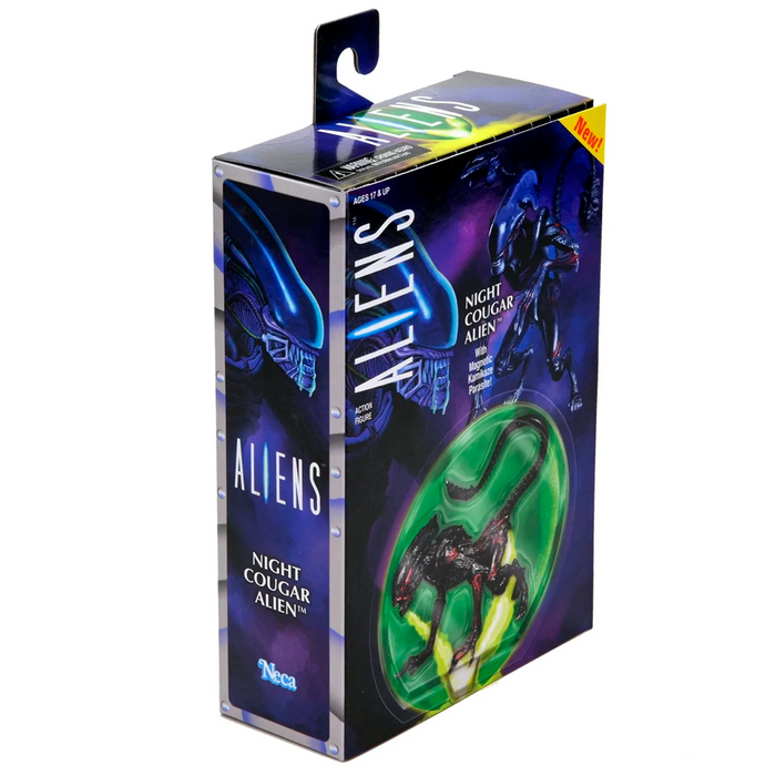 NECA Figura de Accion: Aliens - Alien Puma Nocturno 7 Pulgadas