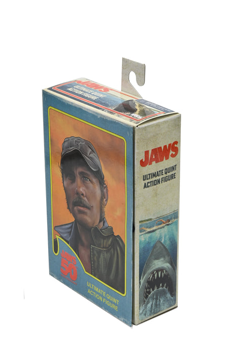 NECA Figura de Accion Ultimate: Jaws 50 Aniversario - Sam Quint 7 Pulgadas