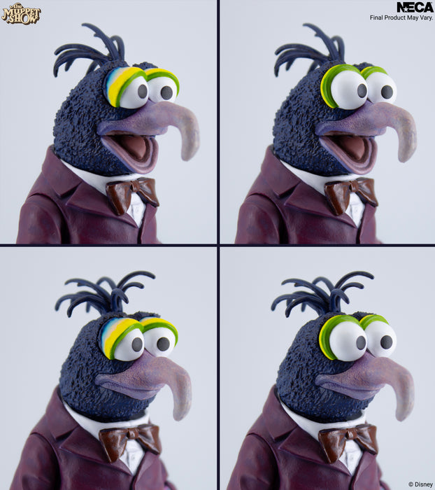 NECA Figura de Accion Ultimate: Los Muppets - Gonzo con Camilla 7 Pulgadas