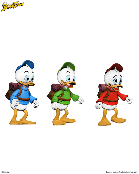 NECA Figura de Accion Ultimate: Disney Patoaventuras - Hugo, Paco y Luis 3 Pack 7 Pulgadas