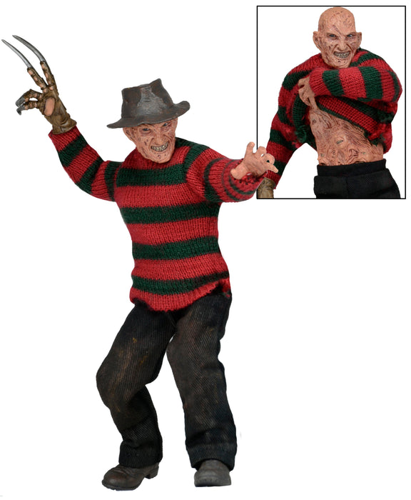 NECA Figura de Accion Vestida: Pesadilla En La Calle Del Infierno - Freddy Dream Warriors 8 Pulgadas