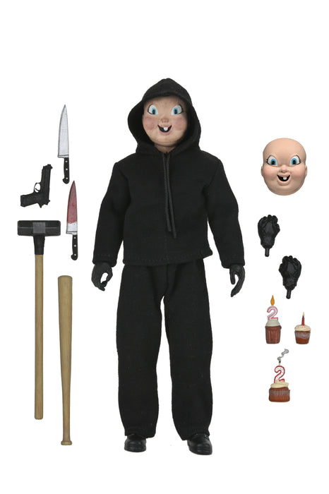 NECA Figura de Accion Vestida: Feliz dia de tu muerte - Babyface Killer 8 Pulgadas