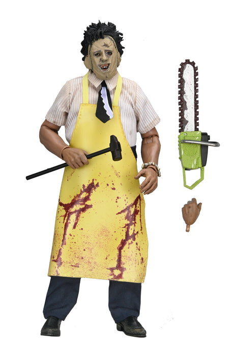NECA Figura de Accion Vestida: La masacre de Texas - Leatherface 8 Pulgadas