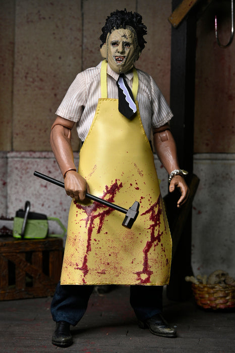 NECA Figura de Accion Vestida: La masacre de Texas - Leatherface 8 Pulgadas