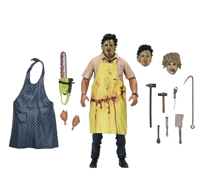 NECA Figura de Accion Ultimate: Masacre En Texas 50 Aniversario - Leatherface 7 Pulgadas