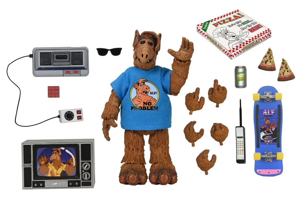 NECA Figura de Accion Ultimate: Alf - Alf De Los 80 7 Pulgadas