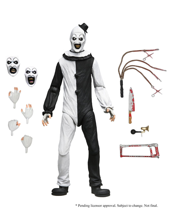 NECA Figura de Accion: Terrifier - Art the Clown Escala 1/4
