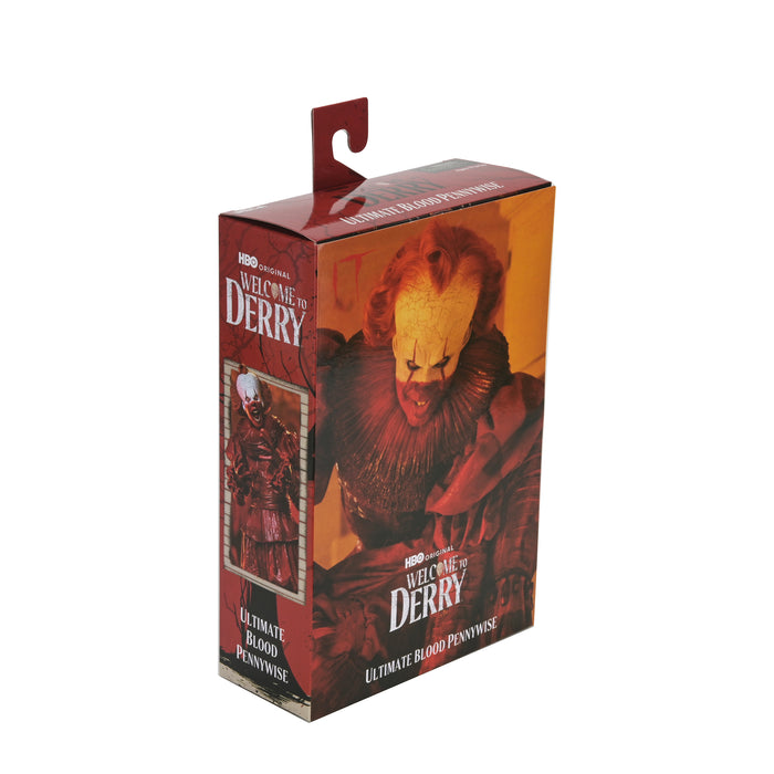 NECA Figura de Accion Ultimate: Welcome to Derry - Pennywise Blood 7 Pulgadas