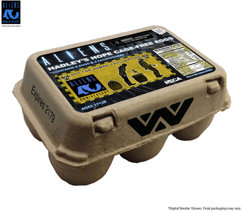 NECA Accessory Pack: Alien 40 Aniversario - Carton of Alien Eggs 6 Pack