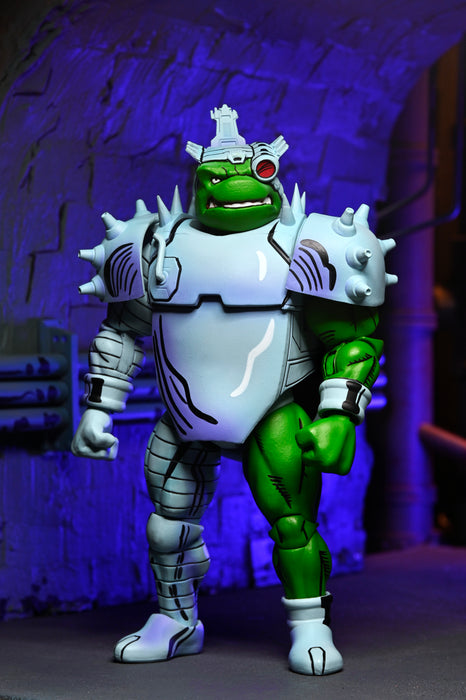 NECA Figura de Accion: TMNT Tortugas Ninja Mirage Comics - Cyborg Donatello 7 Pulgadas