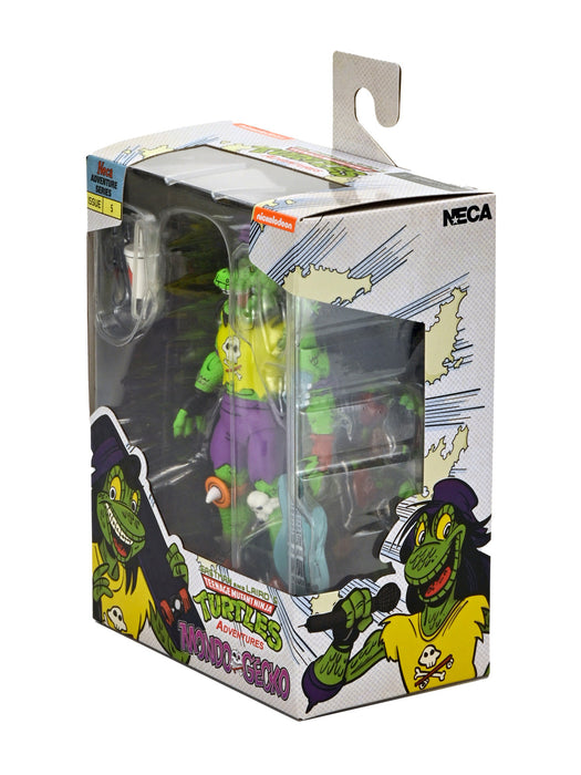 NECA Figura de Accion: TMNT Tortugas Ninja Archie Comics - Mondo Gecko 7 Pulgadas