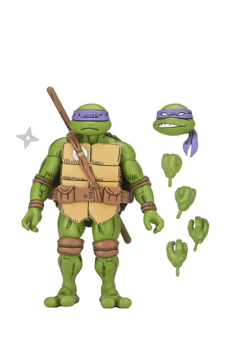 NECA Figura de Accion Ultimate: TMNT x Usagi Yojimbo - Donatello 7 Pulgadas