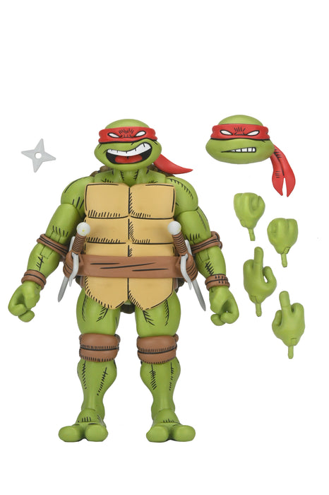 NECA Figura de Accion Ultimate: TMNT x Usagi Yojimbo - Raphael 7 Pulgadas