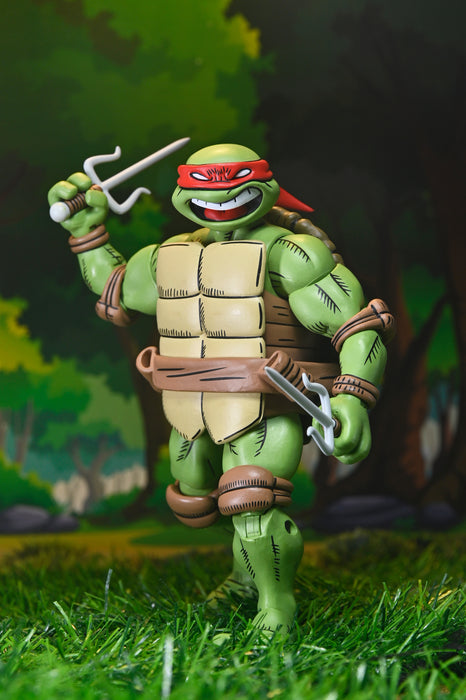 NECA Figura de Accion Ultimate: TMNT x Usagi Yojimbo - Raphael 7 Pulgadas