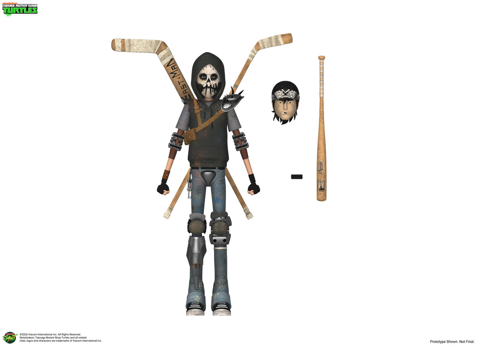 NECA Figura de Accion Ultimate: TMNT Tortugas Ninja 2012 Cartoon - Casey Jones 7 Pulgadas