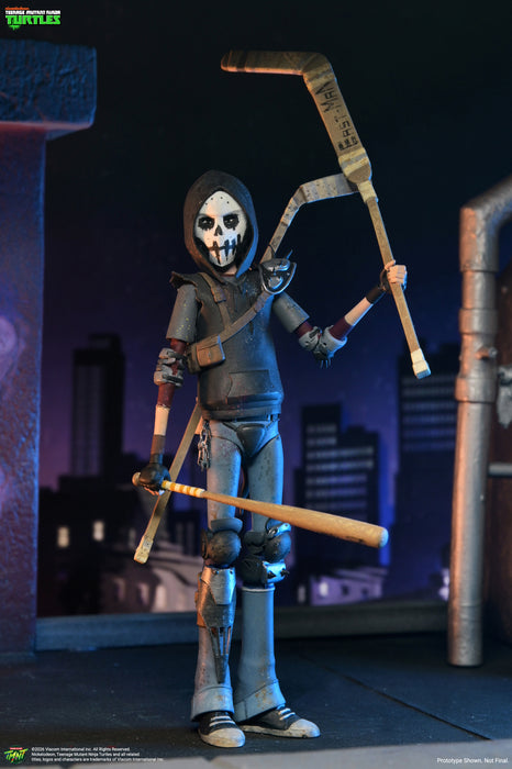 NECA Figura de Accion Ultimate: TMNT Tortugas Ninja 2012 Cartoon - Casey Jones 7 Pulgadas