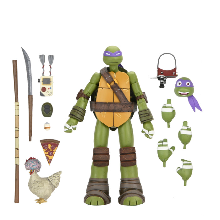 NECA Figura de Accion Ultimate: TMNT Las Tortugas Ninja 2012 - Donatello 7 Pulgadas