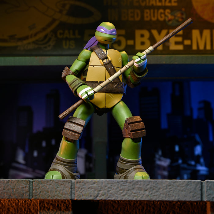 NECA Figura de Accion Ultimate: TMNT Las Tortugas Ninja 2012 - Donatello 7 Pulgadas