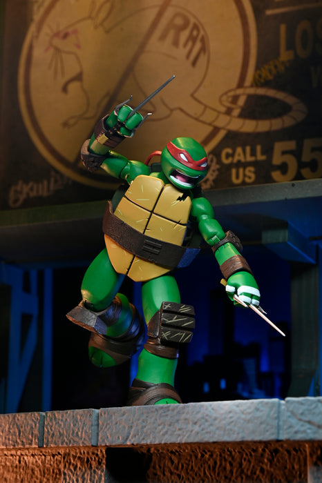 NECA Figura de Accion Ultimate: TMNT Las Tortugas Ninja 2012 - Rafael 7 Pulgadas