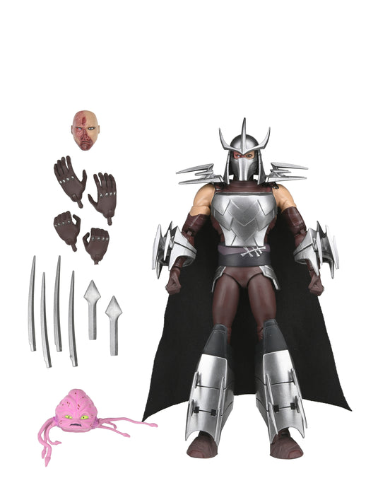 NECA Figura de Accion Ultimate: TMNT Las Tortugas Ninja 2012 - Shredder 7 Pulgadas