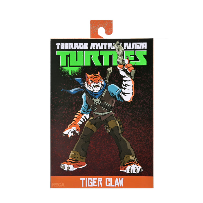 NECA Figura de Accion Ultimate: TMNT Tortugas Ninja 2012 Cartoon - Tiger Claw 7 Pulgadas