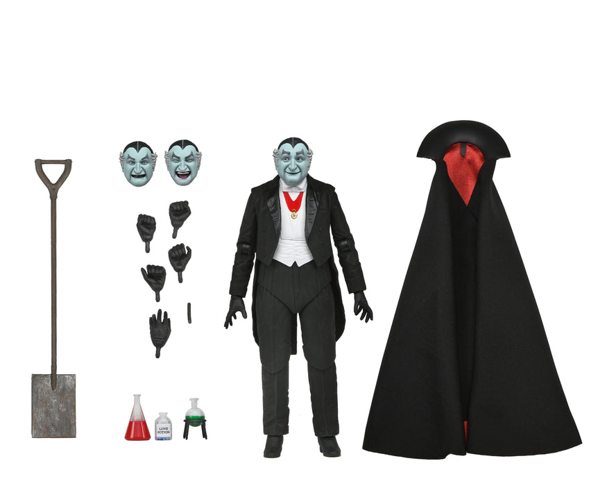 NECA Figura de Accion Ultimate: La Familia Monster - Abuelo Munster 7 Pulgadas