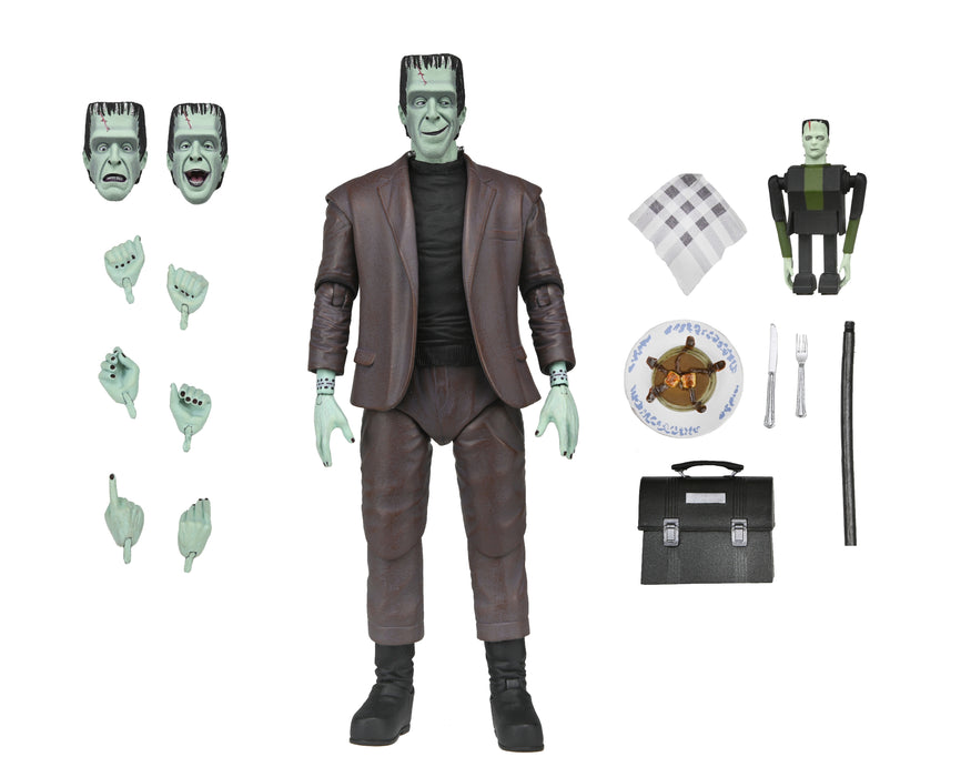 NECA Figura de Accion Ultimate: La Familia Monster - Herman Munster 7 Pulgadas