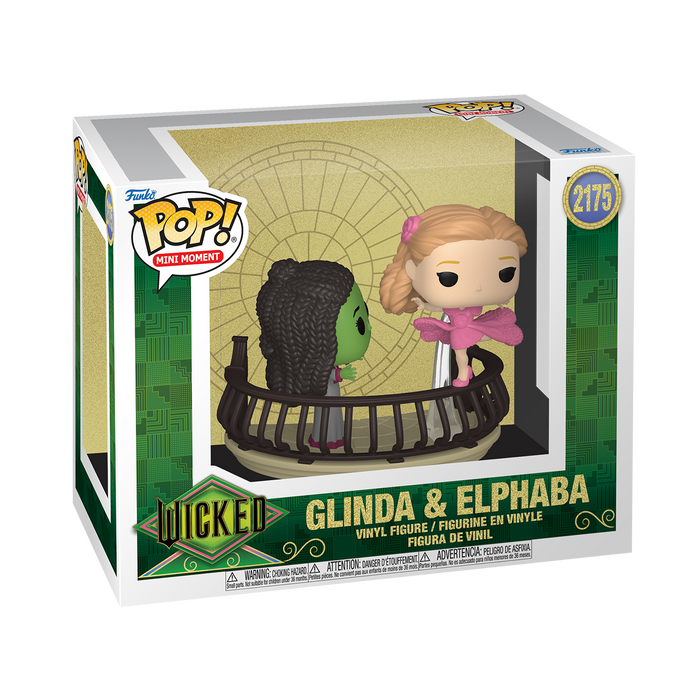 Funko Pop Mini Moments: Wicked - Glinda y Elphaba en balcon