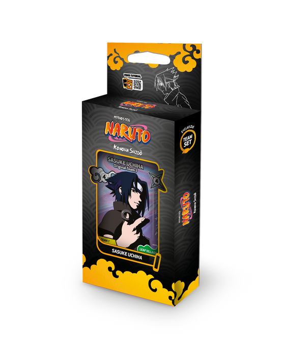 Naruto Mythos TCG: Konoha Shido Set 1 Edicion 2 - Sasuke Team Set En Ingles